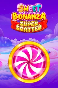 Machine à sous avec Achat de bonus Sweet Bonanza Super Scatter de Pragmatic Play - Jouez sur WinWinter Casino France