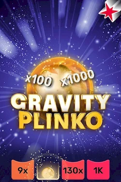 Jeu instantané Gravity Plinko - Jouez au Plinko sur WinWinter Casino France