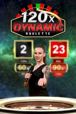 Dynamic Roulette 120x Live - Jouez sur WinWinter Casino France