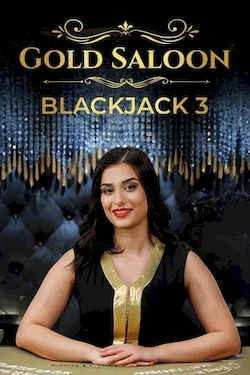 Gold Saloon Blackjack 3 de OnAir - Casino en direct WinWinter France
