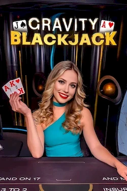 Jeu de Casino Live Gravity Blackjack - Jouez sur WinWinter Casino France