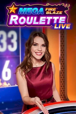Croupier en direct Mega Fire Blaze Roulette - WinWinter Casino France