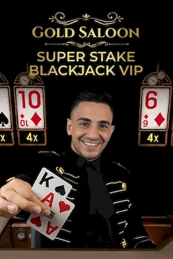 Croupier en direct Super Stake Blackjack - WinWinter Casino France